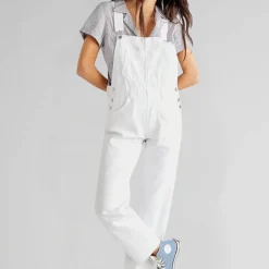 Jurken & Jumpsuits Dames*Valeria - Trendy denim zomeroverall voor dames
