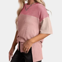 Topjes & Shirts Dames*Vanna - Casual Los Fit Zomert-shirt voor Vrouwen