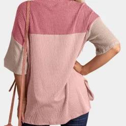 Topjes & Shirts Dames*Vanna - Casual Los Fit Zomert-shirt voor Vrouwen