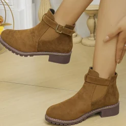 Damesschoenen*Vanya - Trendy Zomerse Enkellaarsjes voor dames