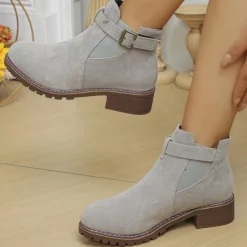 Damesschoenen*Vanya - Trendy Zomerse Enkellaarsjes voor dames