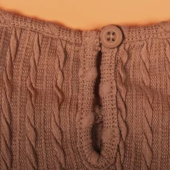 Jurken & Jumpsuits Dames*Vassiliki - Elegant Geribd Gebreid Zomer Mini Jurkje