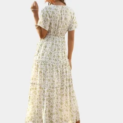 Jurken & Jumpsuits Dames*Veala - Gebloemde zomerjurk voor dames - Perfect voor Lente en Zomer