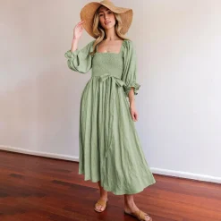 Jurken & Jumpsuits Dames*VEDA - Chique zomerjurk voor zonnige dagen