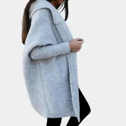 Blazers & Blouses Dames*Velova - Lente/Zomer Damescardigan met capuchon