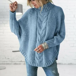 Truien & Vesten Dames*VERICA - Lange grof gebreide zomerse trui voor dames