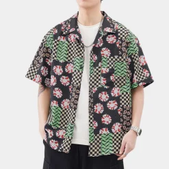 Shirts Heren*Victor - Trendy Hawaii Zomer Shirt voor Mannen