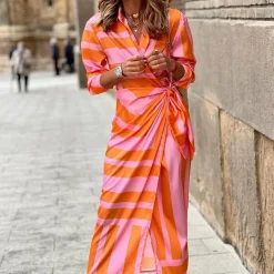 Jurken & Jumpsuits Dames*VIGDIS - Stijlvolle en luchtige zomerjurk voor zonnige dagen