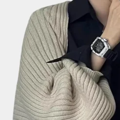 Truien & Vesten Dames*VIKA - Comfortabele Zomerse Trui voor Dames Khaki