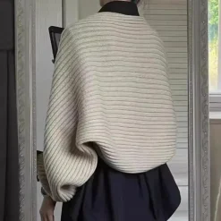 Truien & Vesten Dames*VIKA - Comfortabele Zomerse Trui voor Dames Khaki