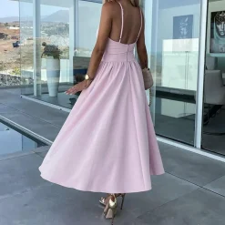 Jurken & Jumpsuits Dames*VITA - Modieuze zomerse midi-jurk