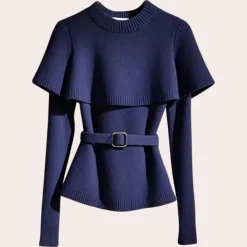 Truien & Vesten Dames*VIVIA - Trendy Zomerse Trui voor Dames Blauw