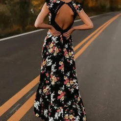 Jurken & Jumpsuits Dames*Viviana - Zomerse Bloemen Jurk