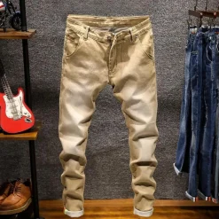 Broeken Heren*Vojin - Luxe Heren Zomerjeans