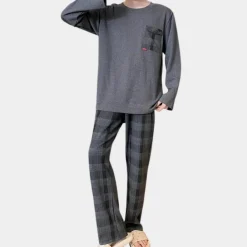 Sets Heren*WALTER - Luxe Zomerse Pyjamaset voor Heren