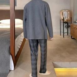 Sets Heren*WALTER - Luxe Zomerse Pyjamaset voor Heren