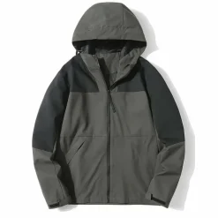 Jassen Heren*WILHELM - Lichtgewicht en waterdicht zomerjack voor buiten Grijs