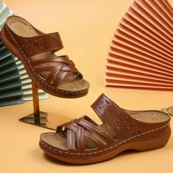 Damesschoenen*Willa - Elegante Retro Zomersandalen voor dames