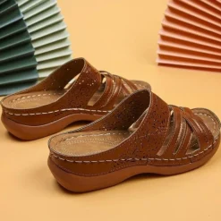 Damesschoenen*Willa - Elegante Retro Zomersandalen voor dames