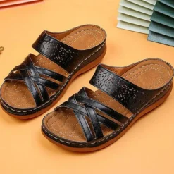 Damesschoenen*Willa - Elegante Retro Zomersandalen voor dames