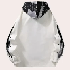 Jassen Heren*WILLIE - Klassiek Zomer Capuchonjack voor Heren Wit