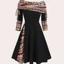 Jurken & Jumpsuits Dames*Winona - Verstelbare Off Shoulder Zomerjurk voor dames