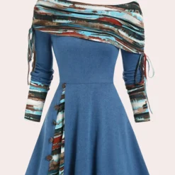 Jurken & Jumpsuits Dames*Winona - Verstelbare Off Shoulder Zomerjurk voor dames