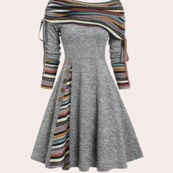 Jurken & Jumpsuits Dames*Winona - Verstelbare Off Shoulder Zomerjurk voor dames