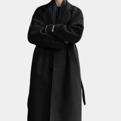 Jassen Heren*Wouter - Klassieke warme trenchcoat voor heren