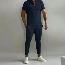 Sets Heren*XANDER - Luchtig zomers tweedelig setje