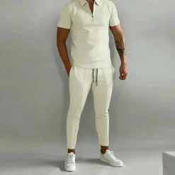 Sets Heren*XANDER - Luchtig zomers tweedelig setje