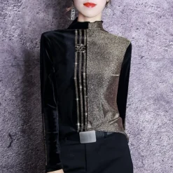 Truien & Vesten Dames*Xanthi - Modieuze dames zomertrui met ronde hals Zwart