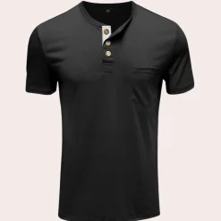 Shirts Heren*Xaver - Stijlvol Zomert-shirt met knoopjes voor heren