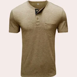 Shirts Heren*Xaver - Stijlvol Zomert-shirt met knoopjes voor heren