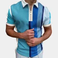 Shirts Heren*Yacine - Modern herenpoloshirt voor de zomer