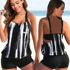 Sets Dames*YLENIA - Stijlvolle tankini set voor de zomer