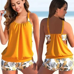 Sets Dames*YLENIA - Stijlvolle tankini set voor de zomer