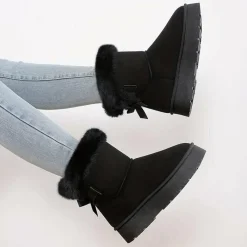 Damesschoenen*ZAARA - Hoge winterlaarzen met dikke zool