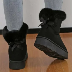 Damesschoenen*ZAARA - Hoge winterlaarzen met dikke zool