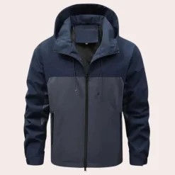 Jassen Heren*Zachary - Casual heren windjack met capuchon voor de zomer