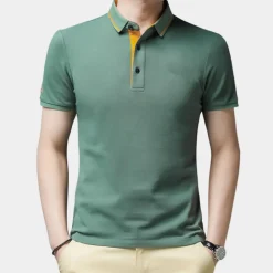 Shirts Heren*Zanda - Zomerse poloshirt met korte mouwen