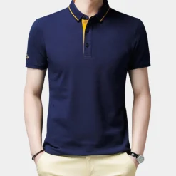 Shirts Heren*Zanda - Zomerse poloshirt met korte mouwen