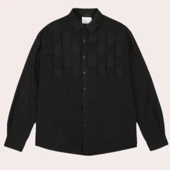 Shirts Heren*Zbigniew - Casual en Elegante Herenshirt met Vlechtwerk voor de Zomer