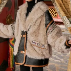 Jassen Dames*ZEHRA - Trendy Winterjas voor Dames Zwart