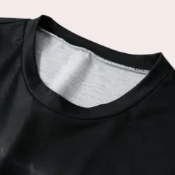 Topjes & Shirts Dames*Zomerse damesblouse met kattenprint Zwart