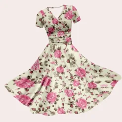 Jurken & Jumpsuits Dames*Zomerse kleurrijke damesjurk