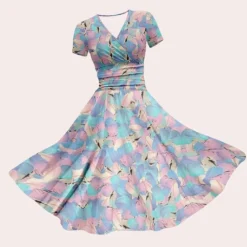 Jurken & Jumpsuits Dames*Zomerse kleurrijke damesjurk