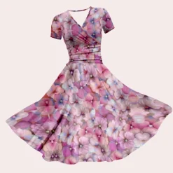 Jurken & Jumpsuits Dames*Zomerse kleurrijke damesjurk