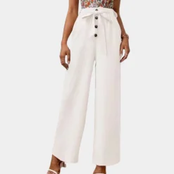 Broeken & Rokken Dames*Zosia - Luxe Lente-Zomer Broek voor dames, Perfect voor Zonnige Dagen